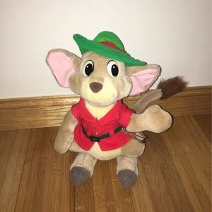 Disney Vintage The rescuers Jake Kangaroo Rat plush